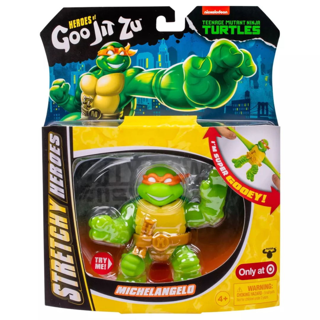 Heroes of Goo Jit Zu - Teenage Mutant Ninja Turtles Michelangelo Figure