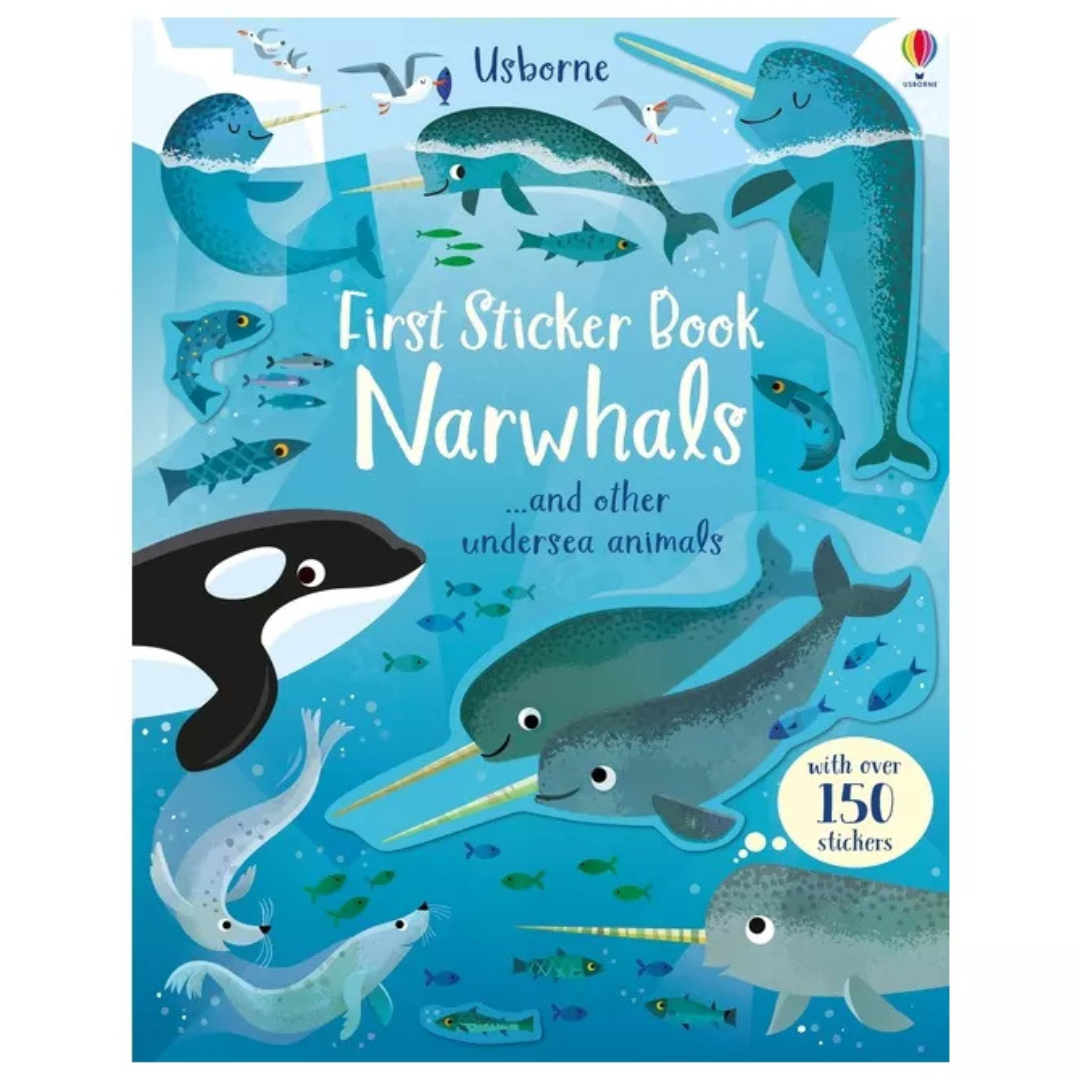 Libro de Stickers - First Sticker Book Narwhals