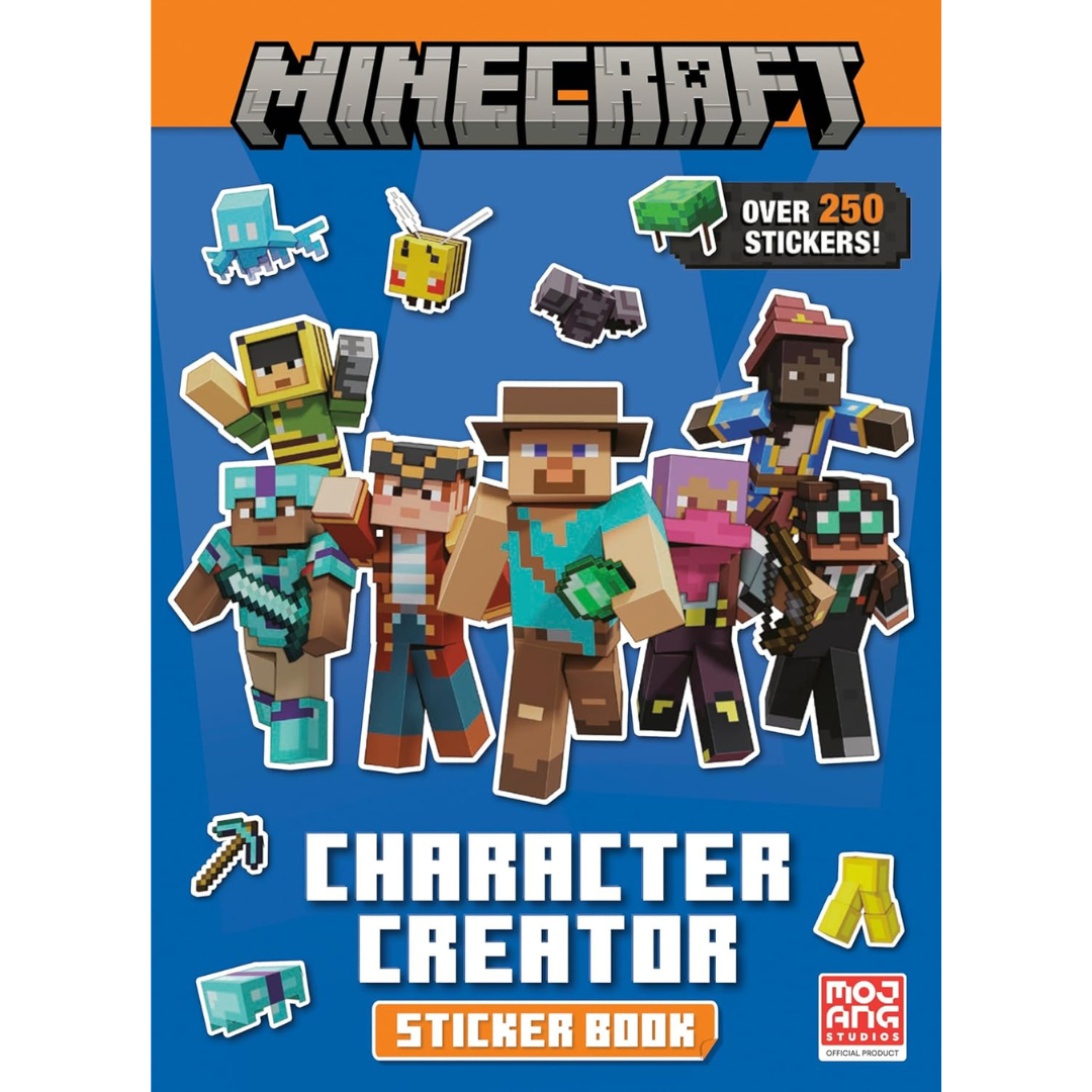 Libro de Actividades - Minecraft Character Creator Sticker Book