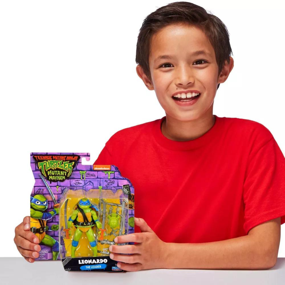 Teenage Mutant Ninja Turtles: Figura de acción Mutant Mayhem Leonardo