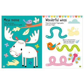 Libro de Actividades - Big Stickers for little hands: Animal Kingdom