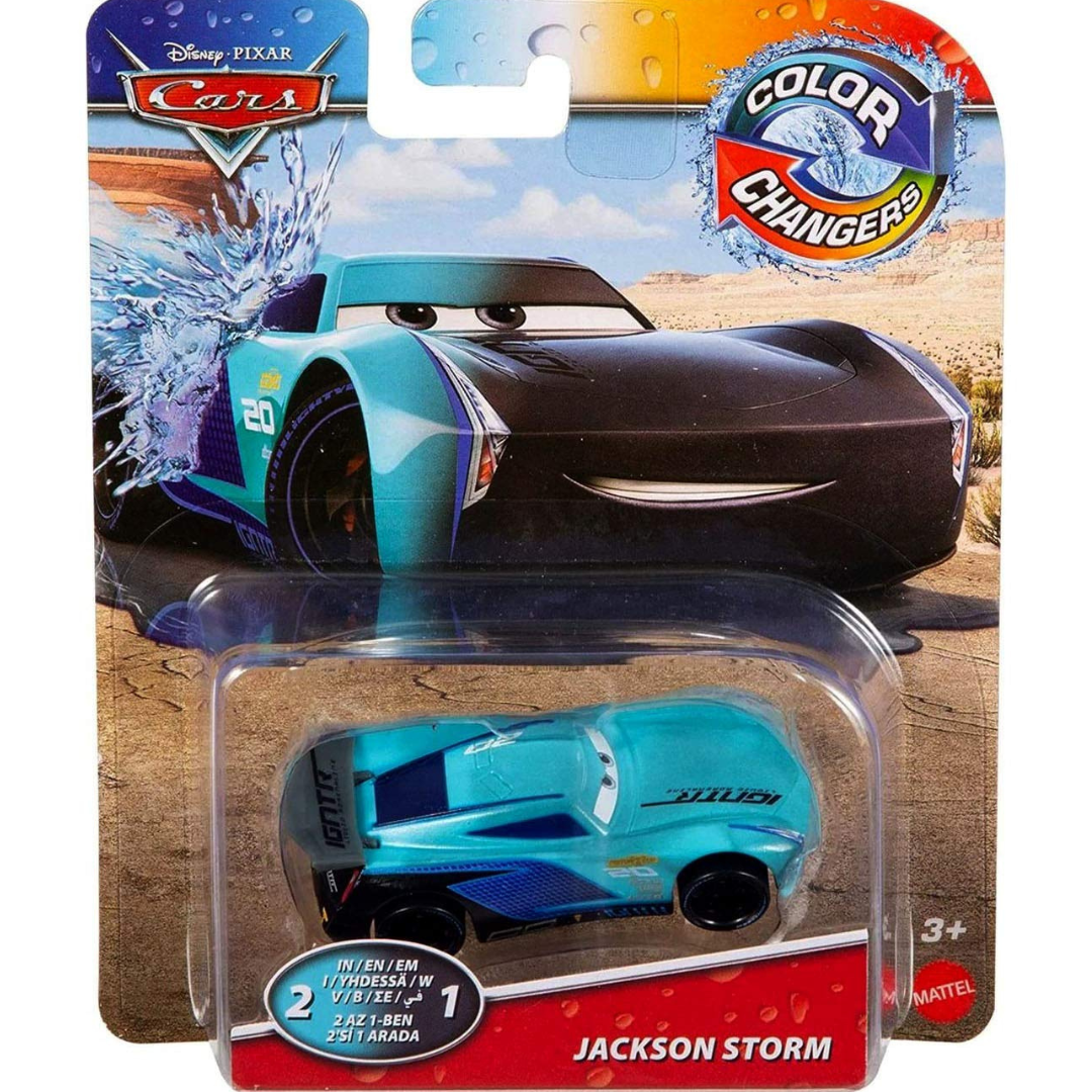 Mattel Disney Pixar Cars Color Changers Jackson Storm
