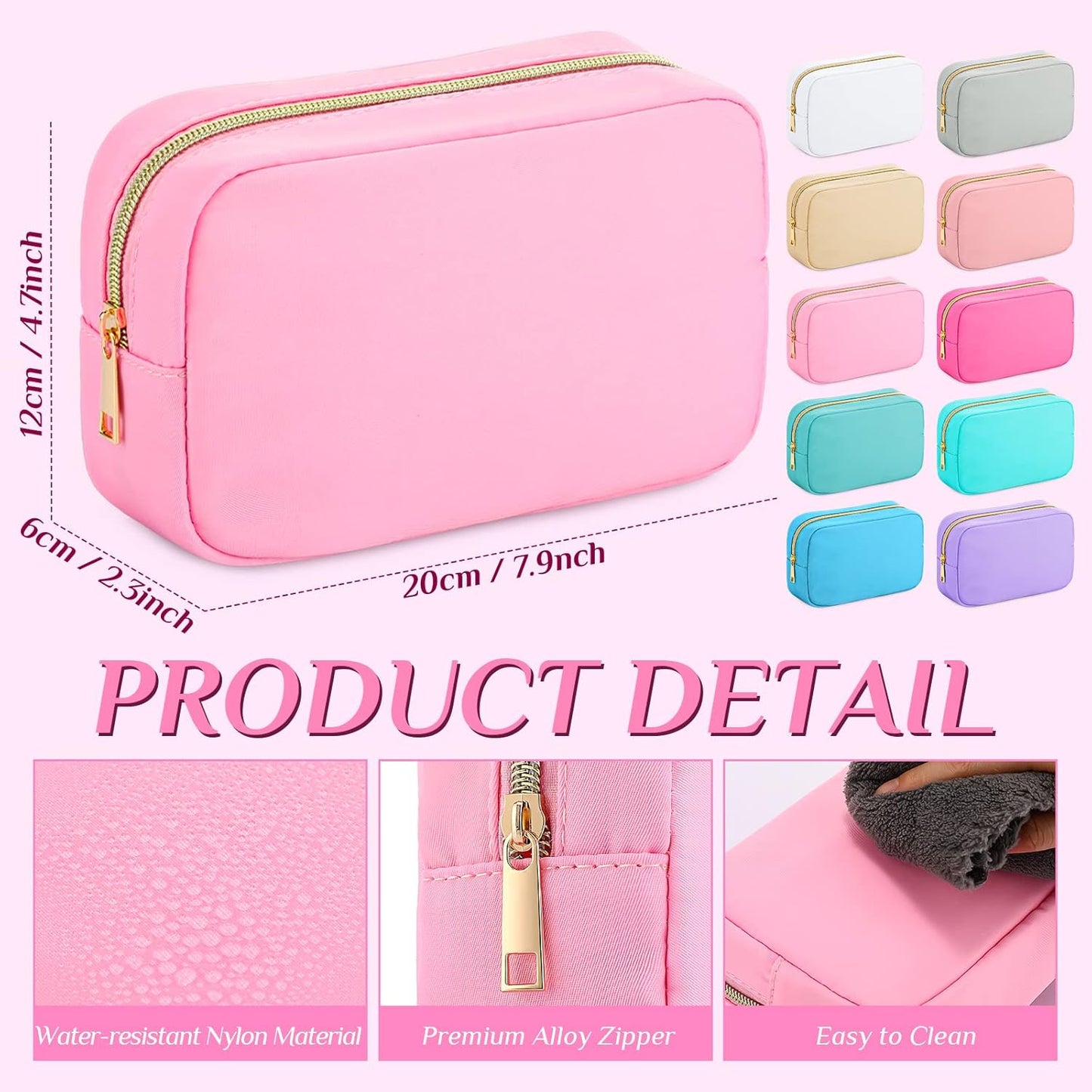 Pouch de Maquillaje Rectangular