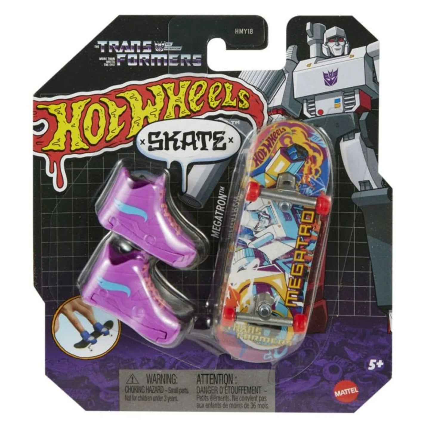 Patineta Hot Wheels - Transformadores Megatron