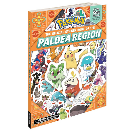 Pokémon The Official Sticker Book Of The Paldea Region