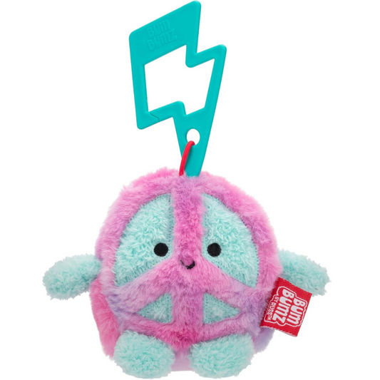 Llavero de Peluche BumBumz 3.5" - Megs The Peace Sign
