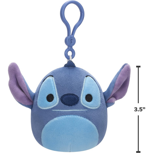 Peluche Squishmallows Clip On 3.5" - Stitch