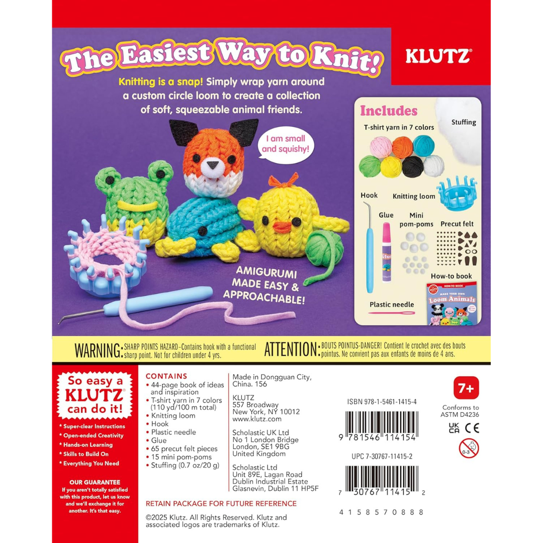 Klutz - Haz tus propios animales de telar