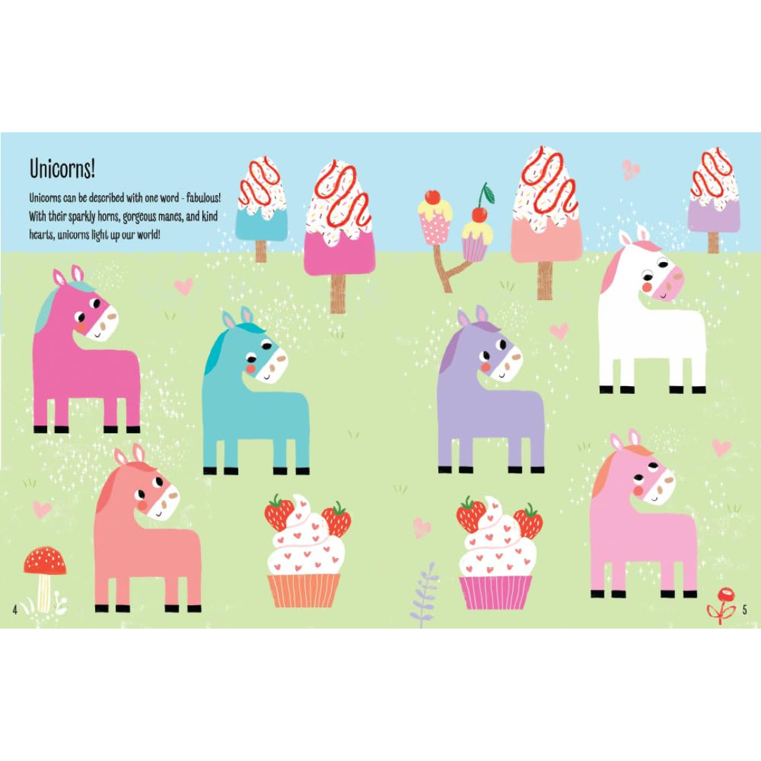 Libro de Stickers - My Sticker Dress-Up: Magical Creatures: Reusable Sticker Activity Book for Endless Creative Play!