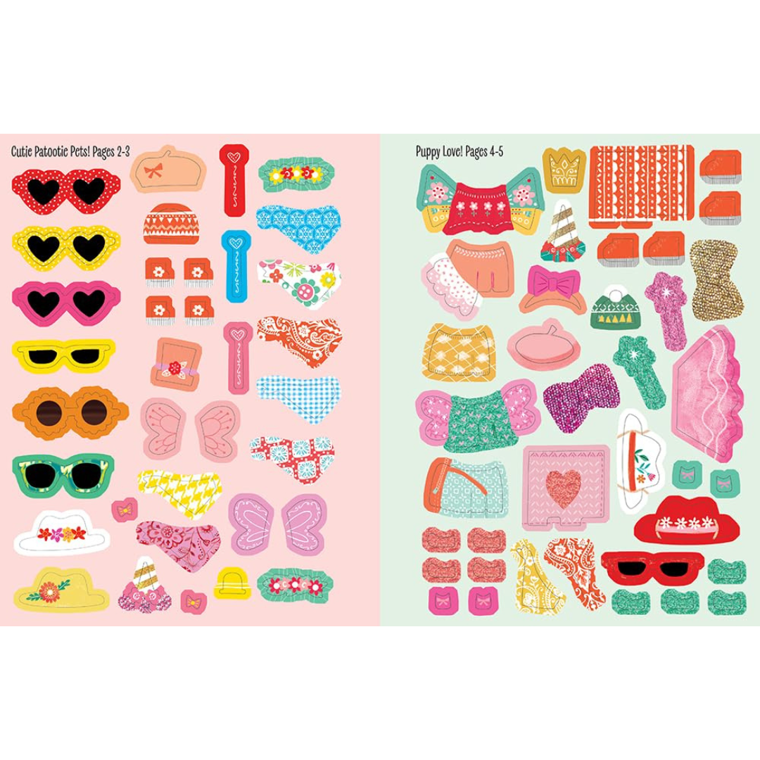 Libro de Stickers - My Big Sticker Dress-Up: Cutie Patooties: Awesome Activity Book