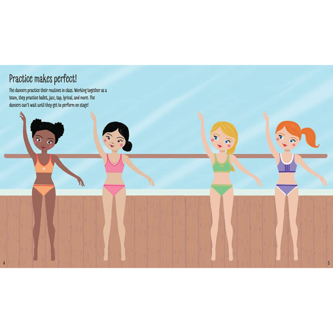 Libro de Stickers - My Sticker Dress-Up: Dancers: Awesome Activity Book