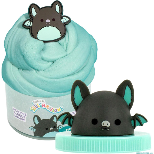 Squishmallows - Slime Aldous the Fruit Bat Premium Nube Rosa