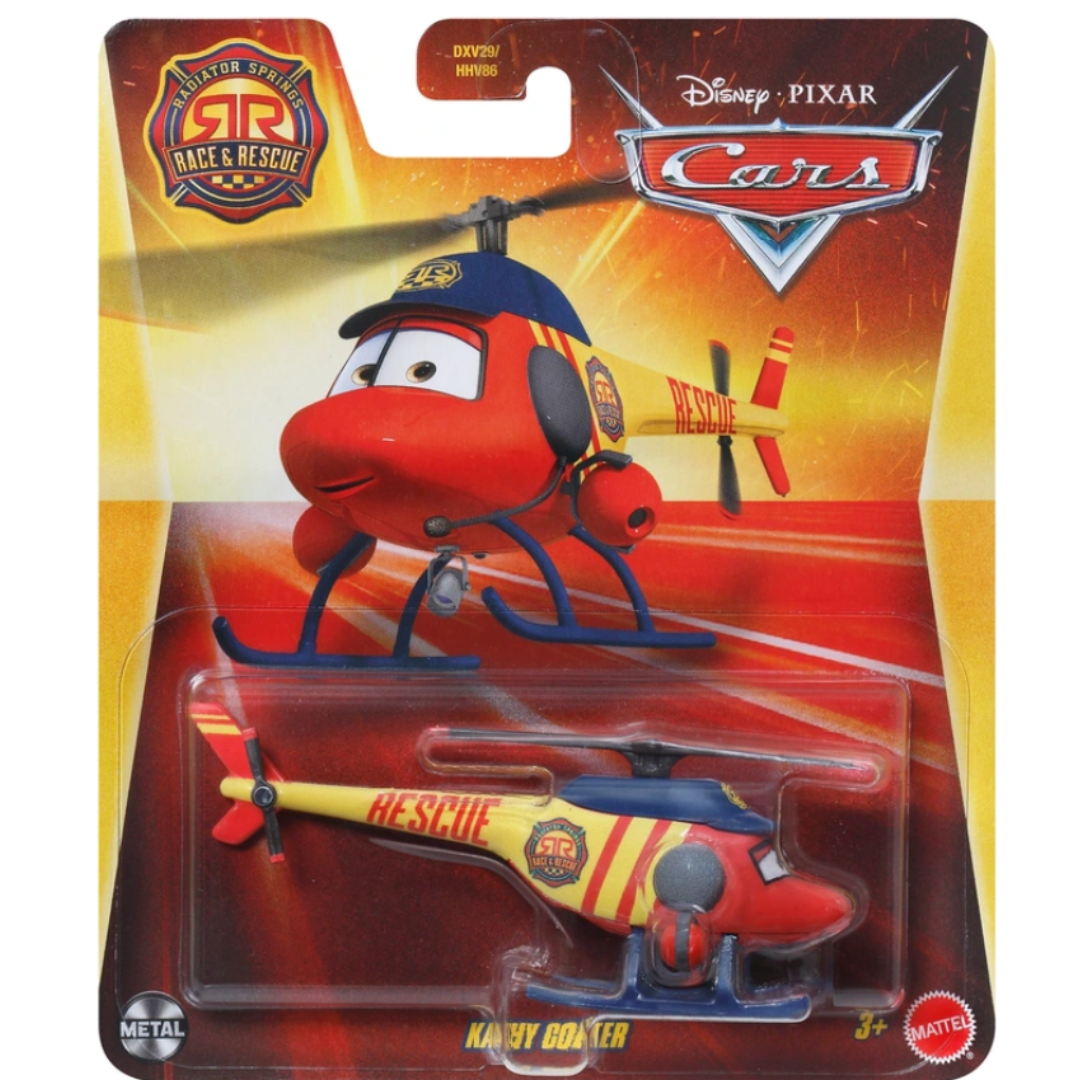 Disney Cars Diecast - Race & Rescue Kathy Copter