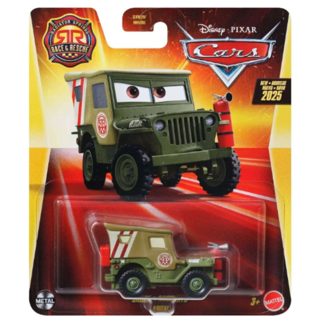 Disney Cars Diecast - Race & Rescue Sarge