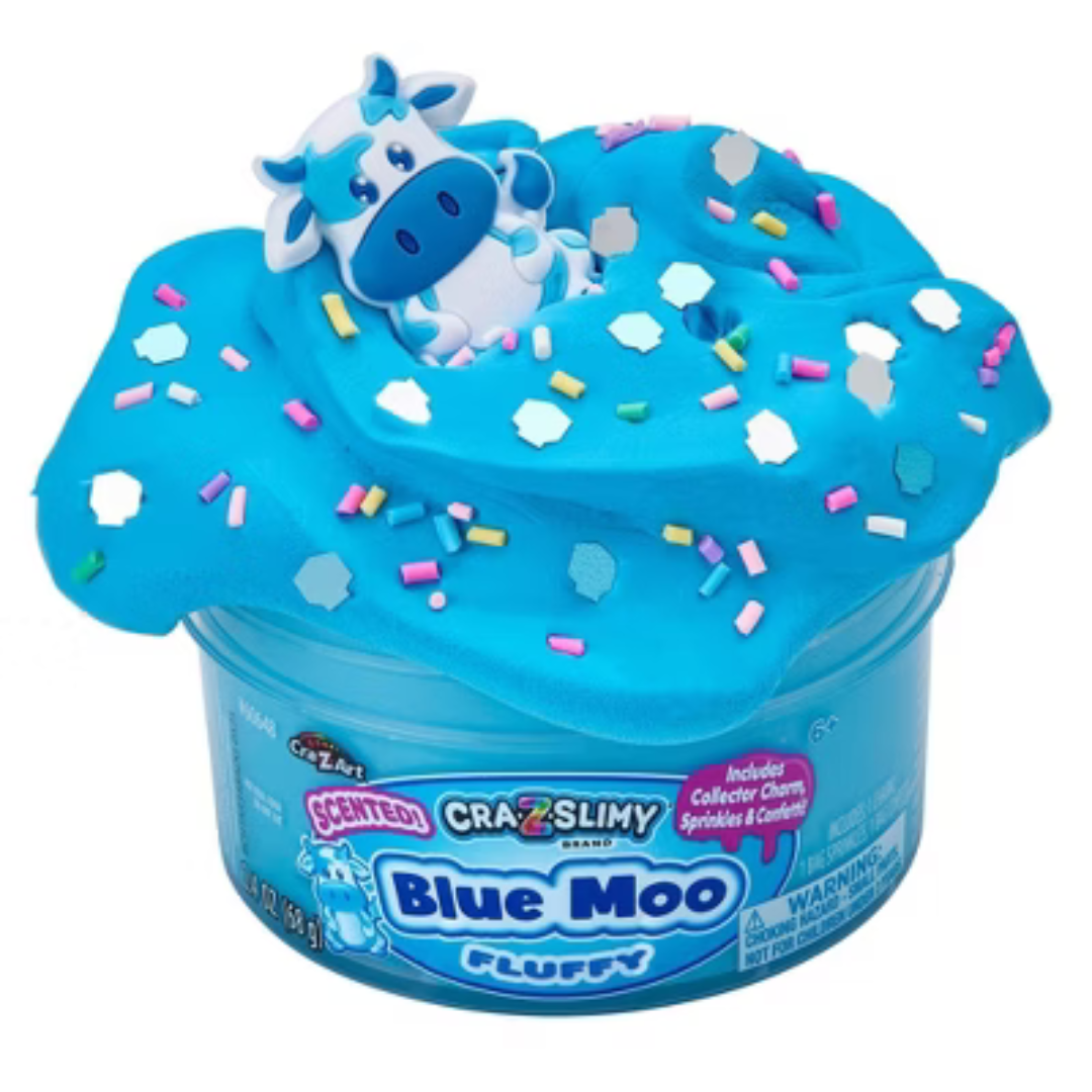 Cra-Z-Slimy - Slime Dome Blue Moo