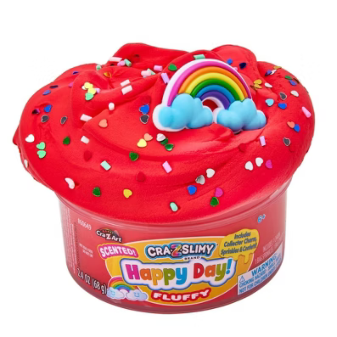 Cra-Z-Slimy - Slime Dome Red Happy Day