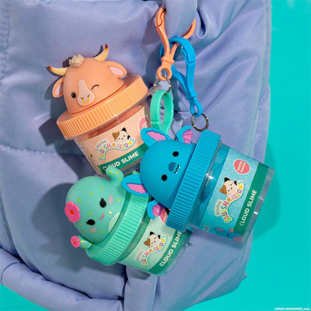 Squishmallows - Mini Clip Scented Cloud Slime