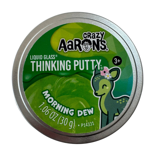 Crazy Aarons - Liquid Glass Thinking Putty Morning Dew (1.06 oz / 30 gr)