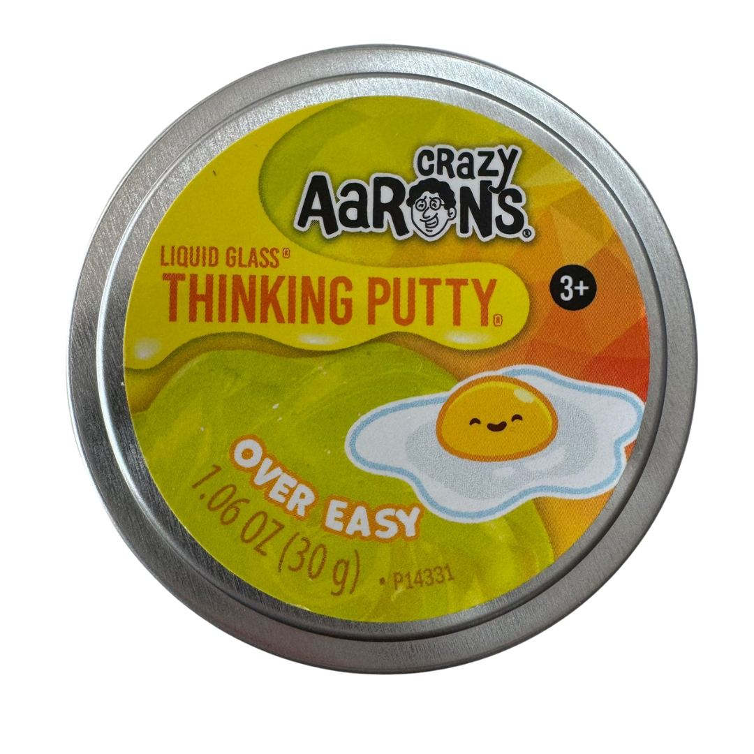 Crazy Aarons - Liquid Glass Thinking Putty Over Easy (1.06 oz / 30 gr)
