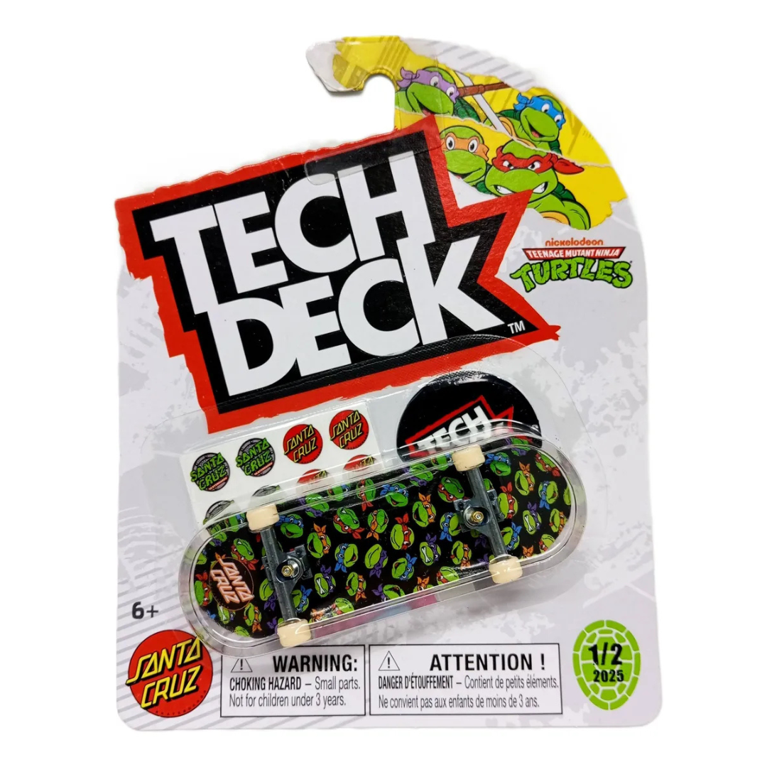 Patineta Tech Deck - Santa Cruz TMNT Ninja Turtles 1/2