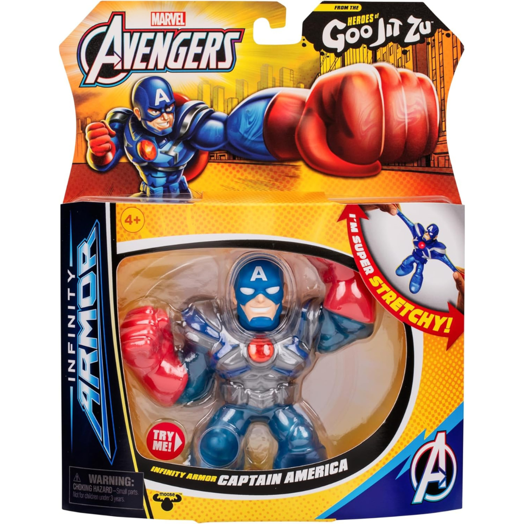 Heroes of Goo Jit Zu - Marvel Infinity Armor Capitán América
