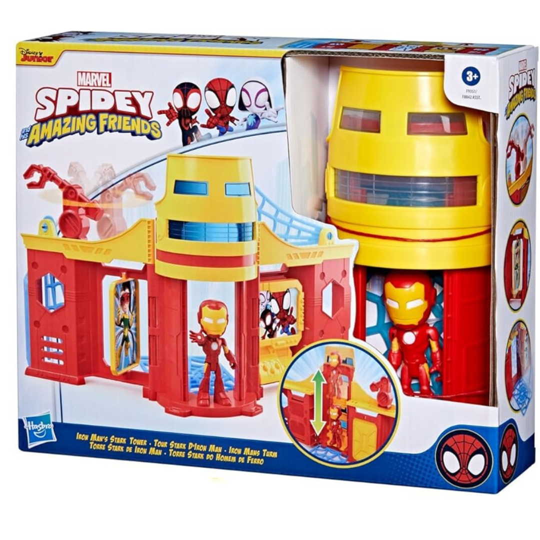 Marvel Spidey and his Amazing Friends - Stark Tower Playset