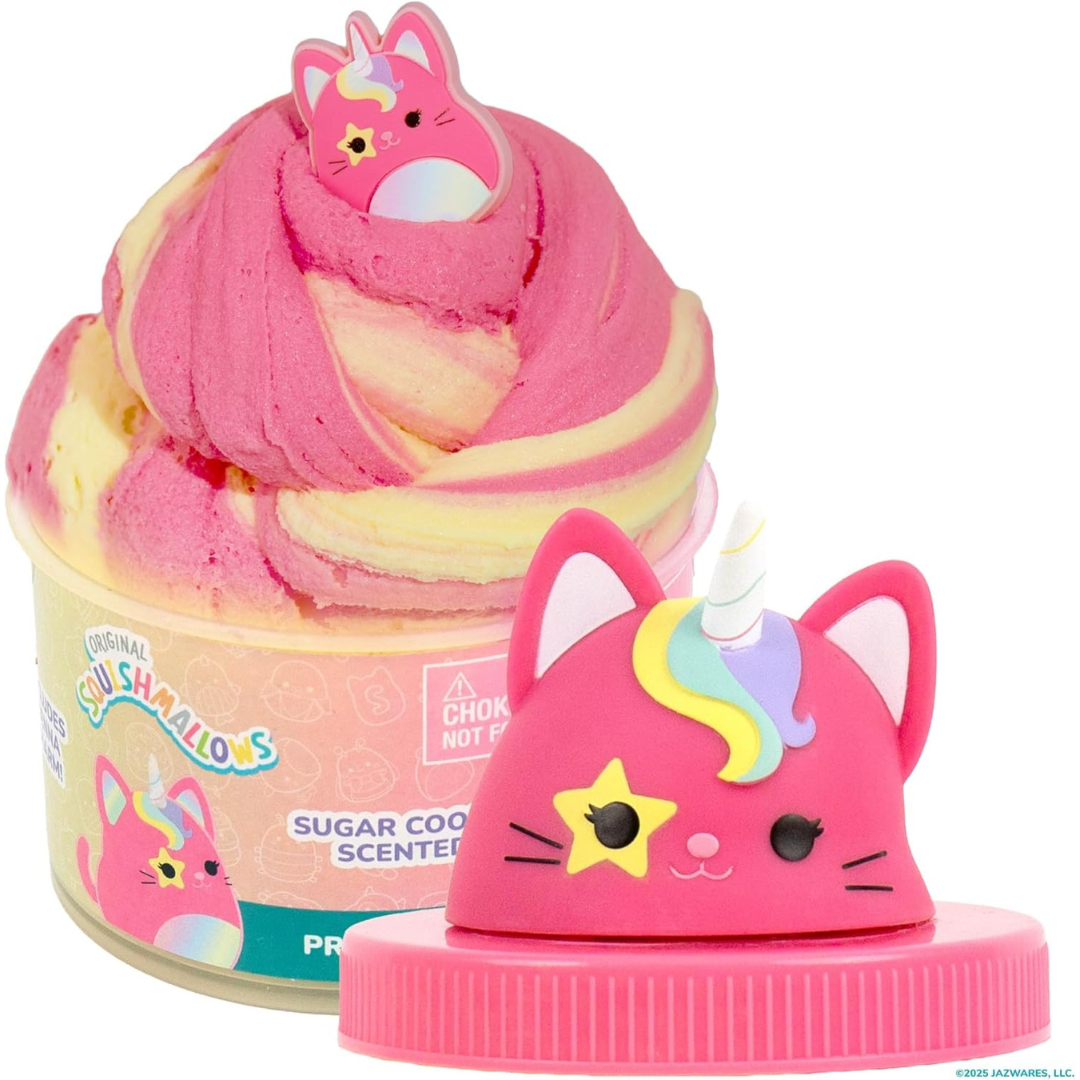 Squishmallows - Slime Sienna the Caticorn Premium Nube Galleta de Azucar