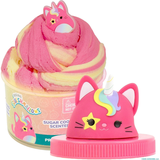 Squishmallows - Slime Sienna the Caticorn Premium Nube Galleta de Azucar