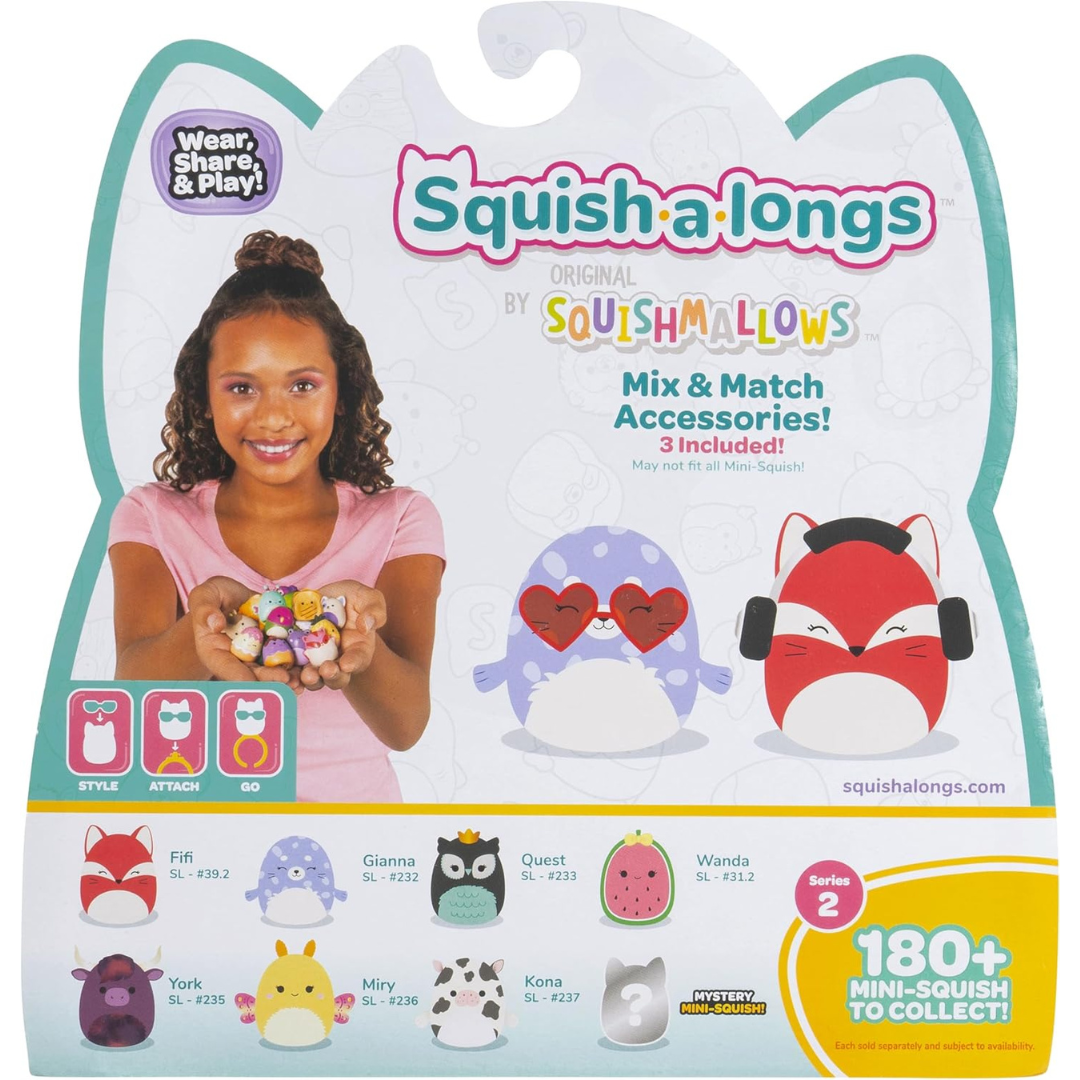 Squishmallows - Squish-a-longs Serie 2 (Mony & Loreta)