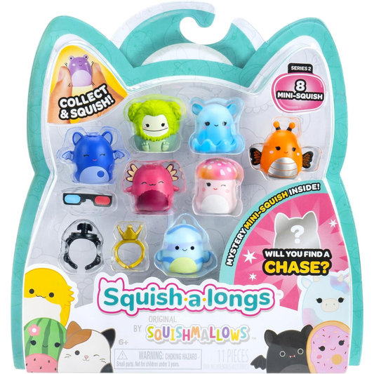 Squishmallows - Squish-a-longs Serie 2 (Mony & Loreta)