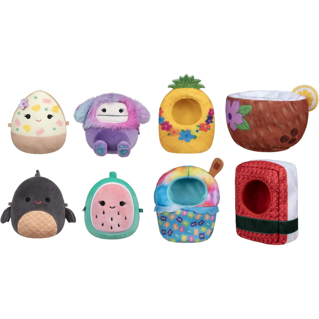 Squishmallows - Micromallows 2.5" Island Snack Machine