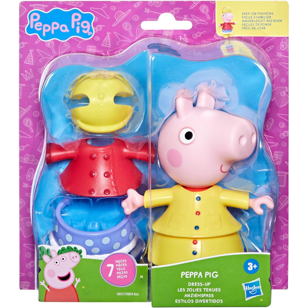 Peppa Pig - Figura de disfraz de conejo con 6 accesorios de moda