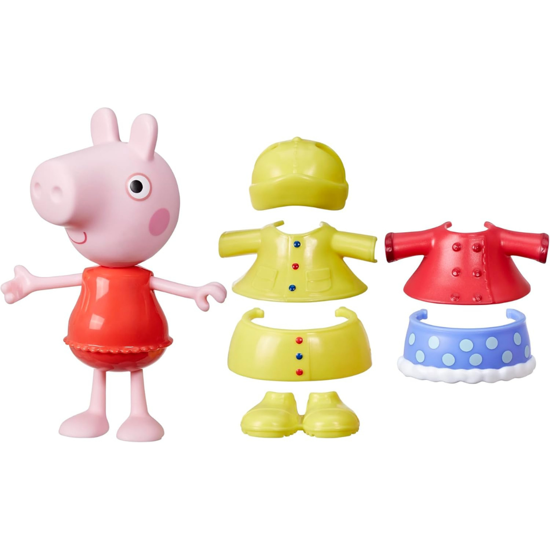 Peppa Pig - Figura de disfraz de conejo con 6 accesorios de moda