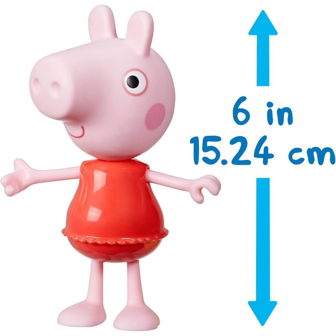 Peppa Pig - Figura de disfraz de conejo con 6 accesorios de moda