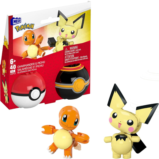 Mega Bloks - Pokémon Pichu & Charmander