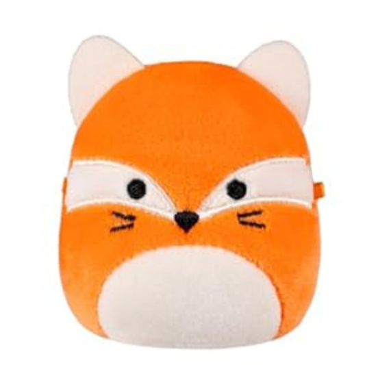 Squishmallows Micromallows 2.5" - James the Fox Orange Eyelashes