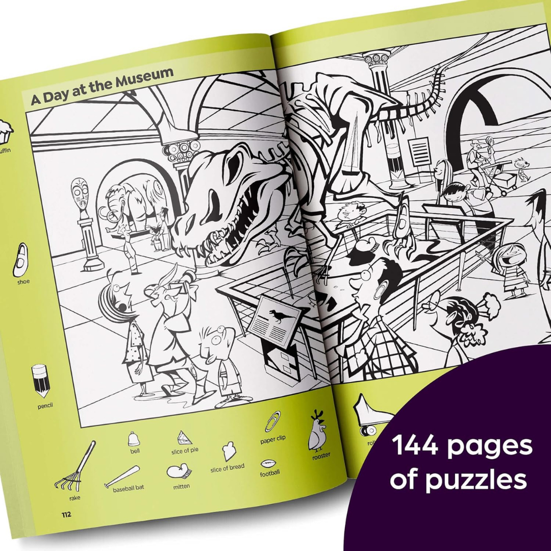 Libro de Actividades - Dinosaur Puzzles Highlights Activity Book