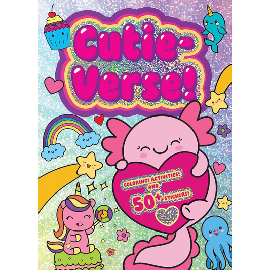 Libro para Pintar - Jumbo Foil Coloring Book: Cutie-Verse