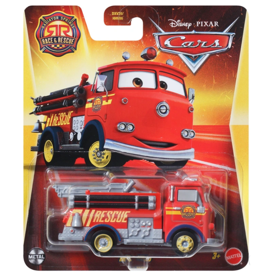 Disney Cars Diecast - Race & Rescue Red