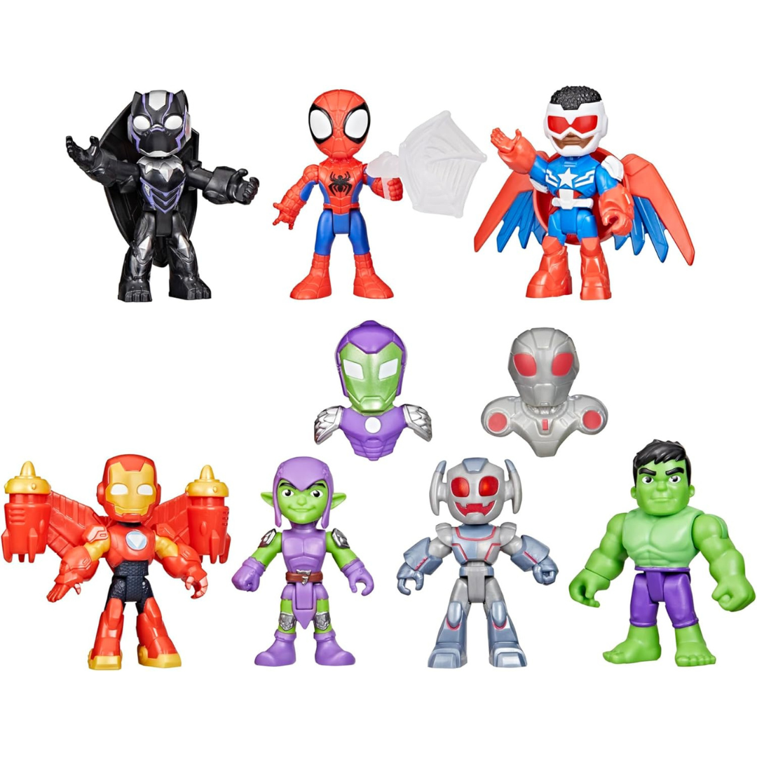 Marvel Spidey and Iron Man: Avengers Team Up Juego de Figuras