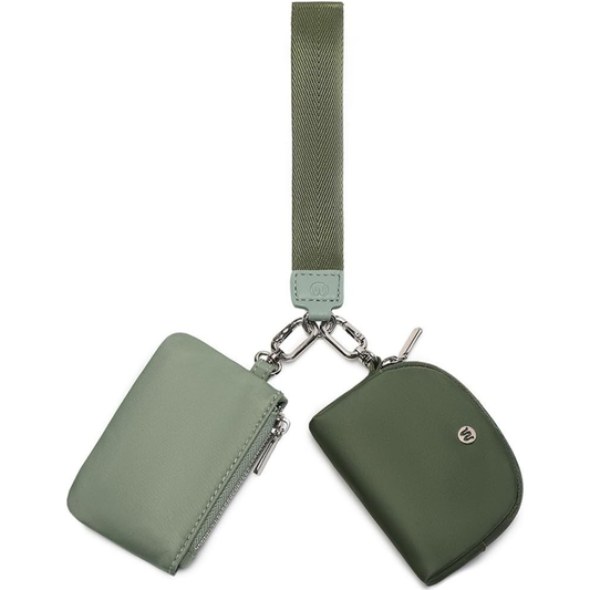 Mini Cartera - Verde y Verde Militar