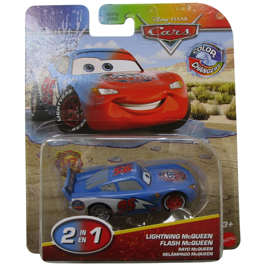 Mattel Disney Pixar Cars Color Changers Lightning McQueen (Race & Rescue)
