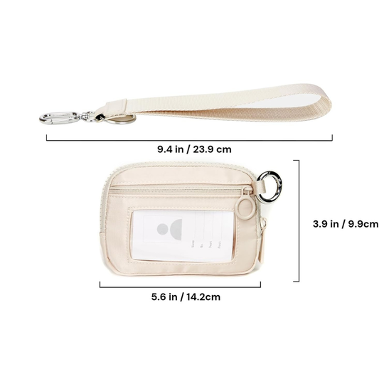 Mini Cartera con Fundas - Beige