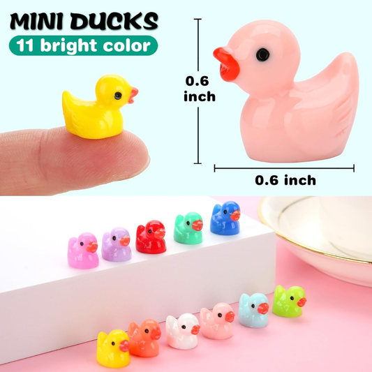 Mini Patitos - Pack 10 Colores Coloridos