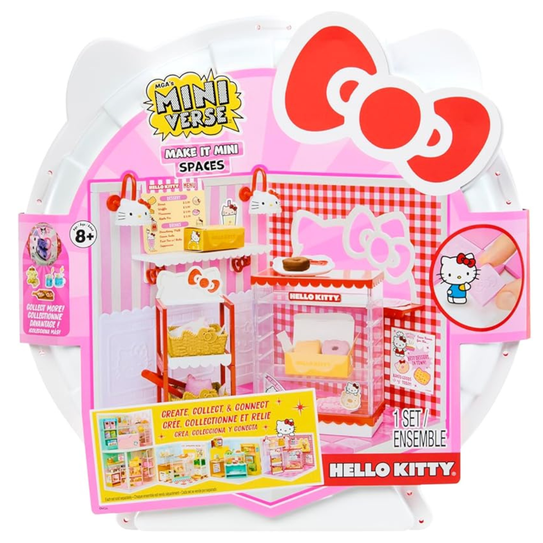 MGA's Miniverse - Make It Mini Spaces Hello Kitty Building Set