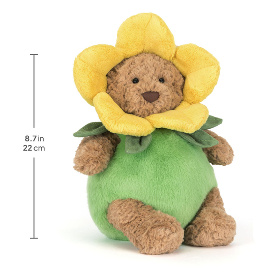 Peluche Jellycat - Bartholomew Bear Daffodil Outfit