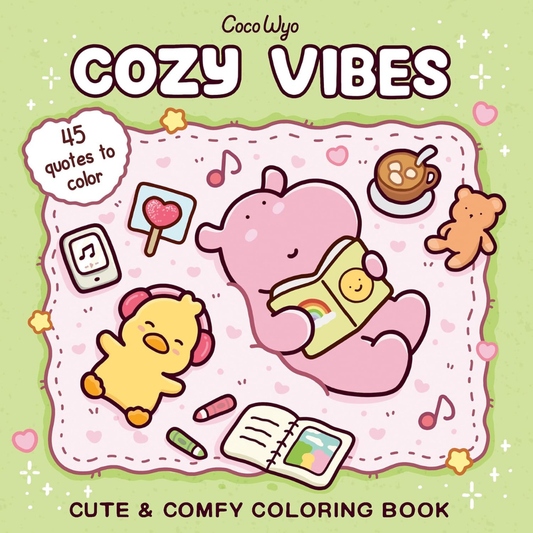 Libro para Colorear - Cozy Vibes