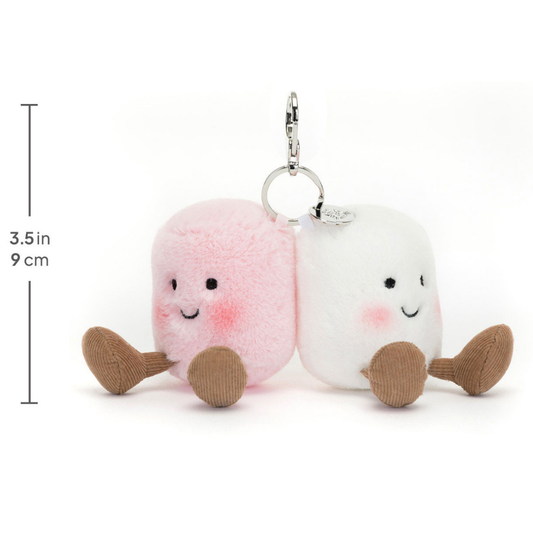 Jellycat - Amuseables Pair of Marshmallows Bag Charm