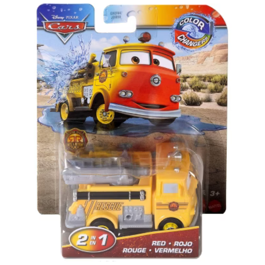 Mattel Disney Pixar Cars Color Changers Red