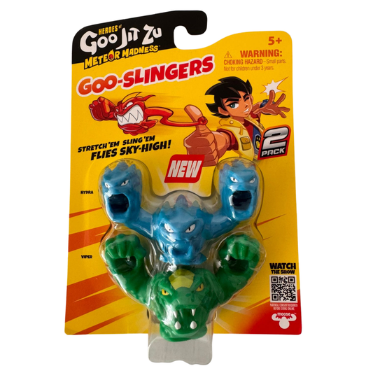 Heroes of Goo Jit Zu - Meteor Madness Goo Slingers 2 Pack (Hydra & Viper)
